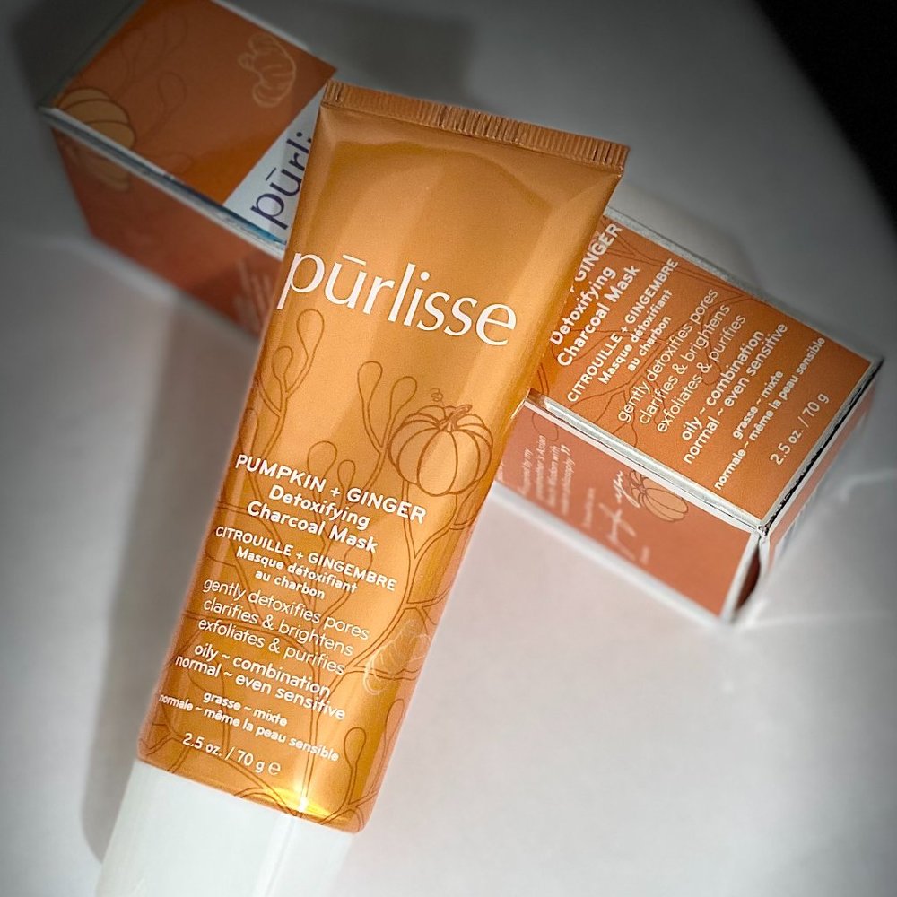 JENNIFER YEN PUMPKIN + GINGER DETOXIFYING CHARCOAL MASK.